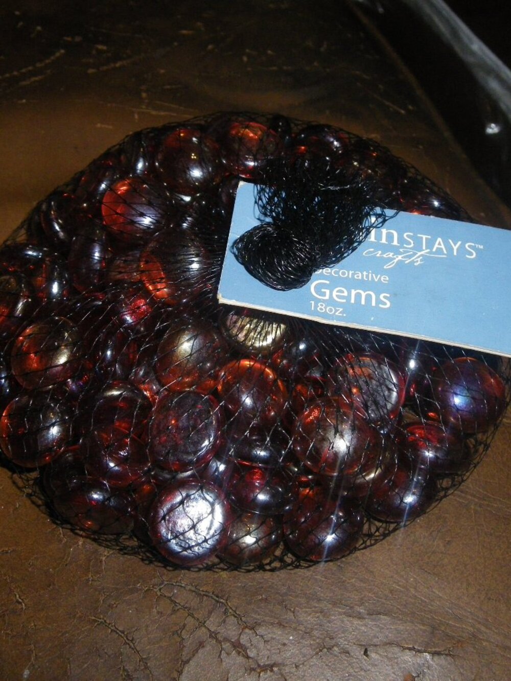 Glass Gems Dome Vase Filler Decorative Beads Marble Pebbles Stones Crafts